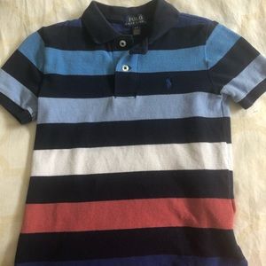 Striped pull over Polo